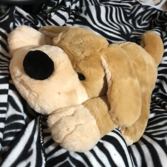 Fao Schwartz Fifth Avenue Plush Patrick the Pup 21” Stuffed Animal Vintage - Picture 1 of 9